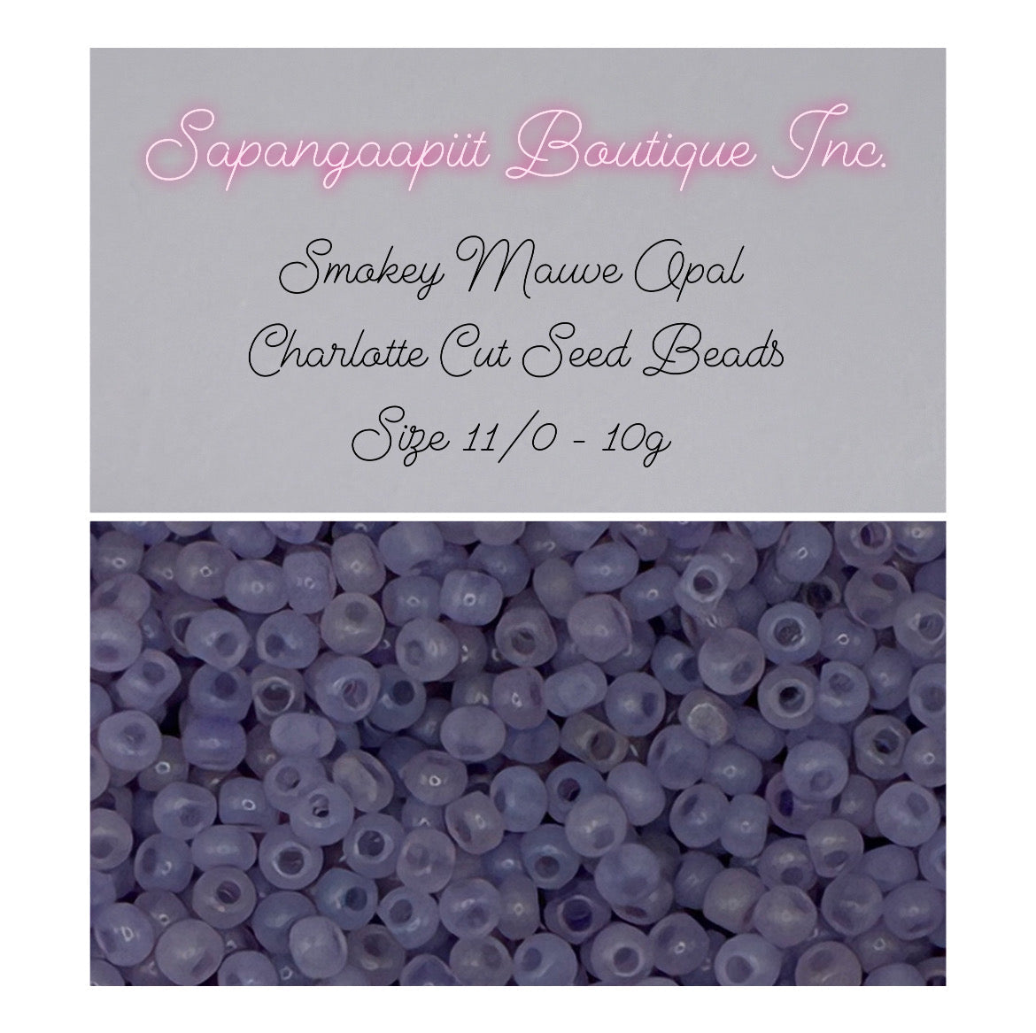 Charlotte true cut beads 11/0