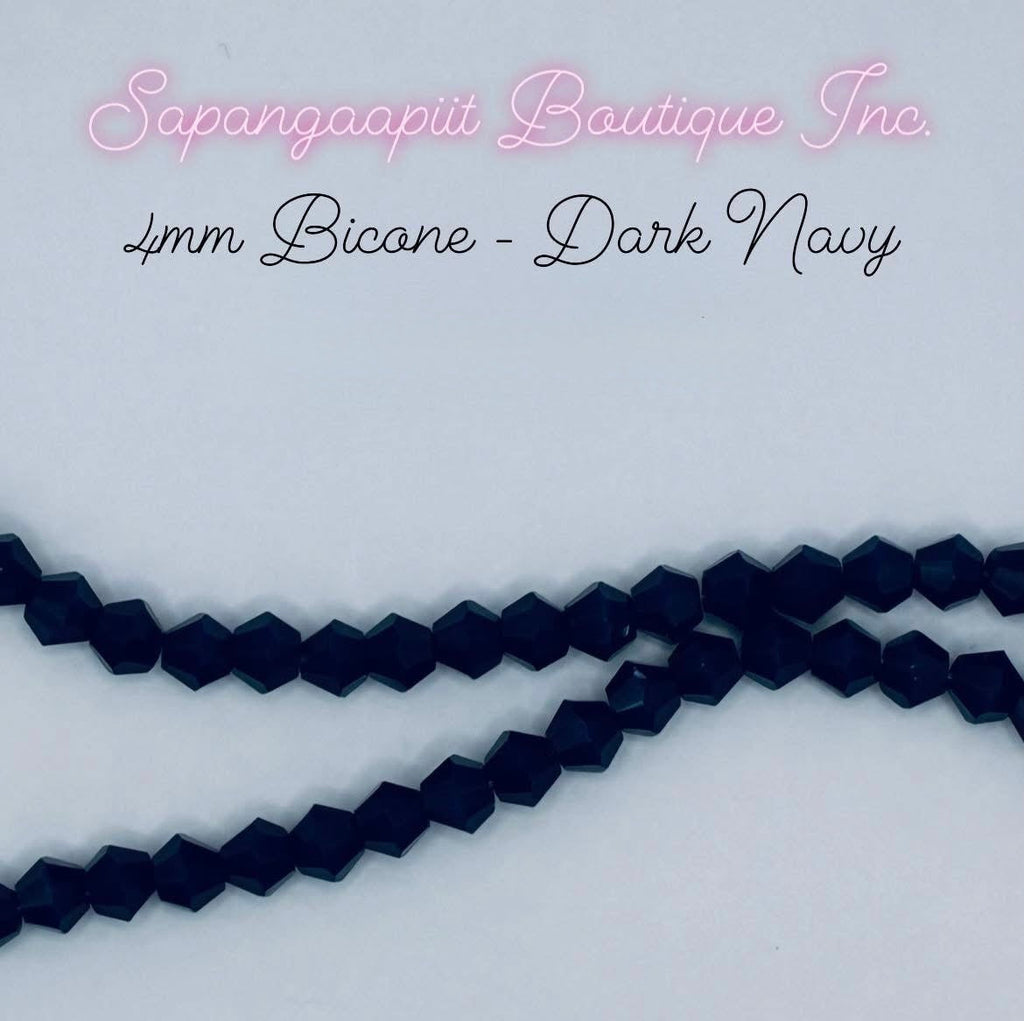Bicone (Opaque) 4mm