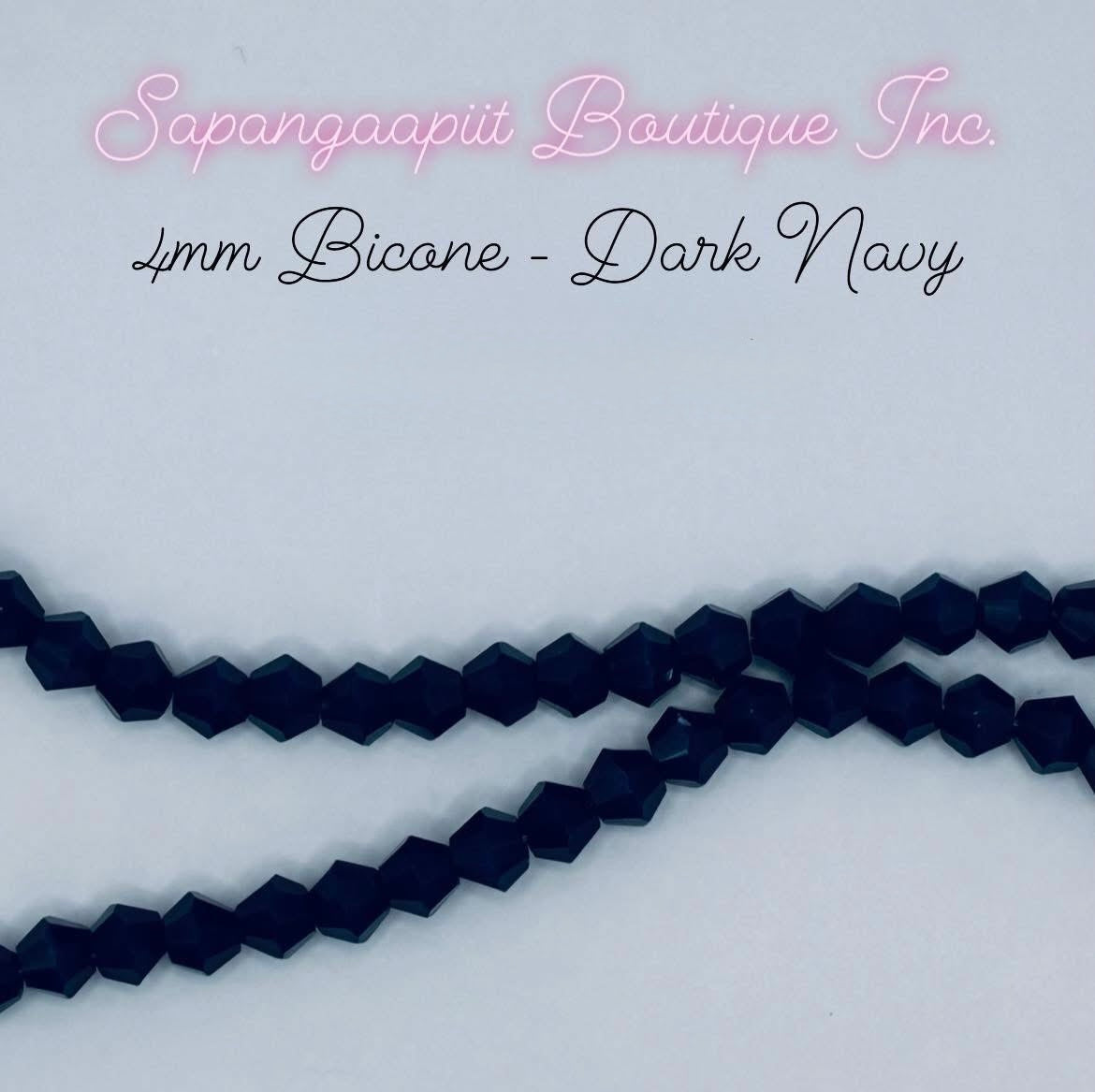 Bicone (Opaque) 4mm