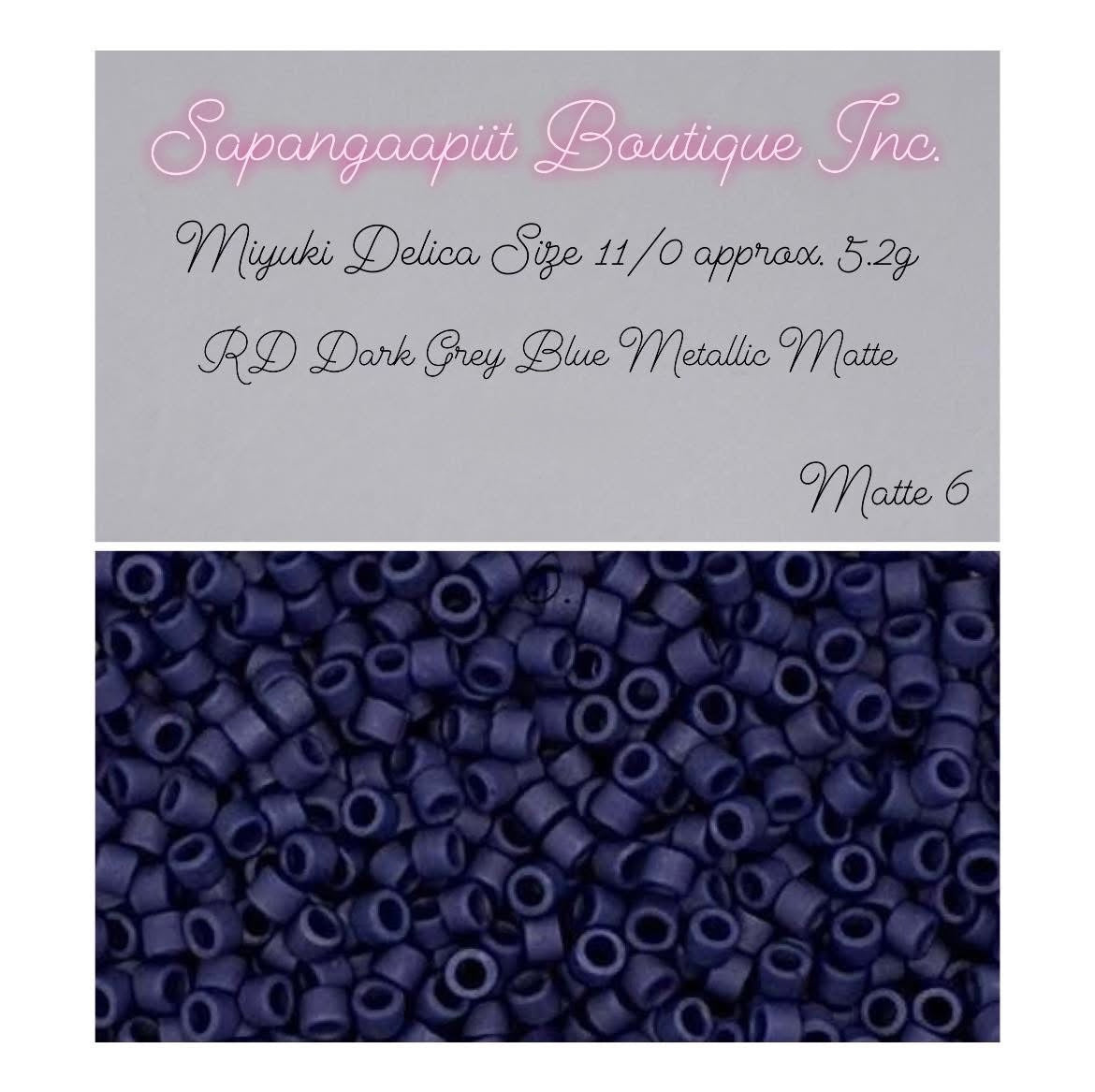 #6 - Miyuki Delica Beads - size 11/0