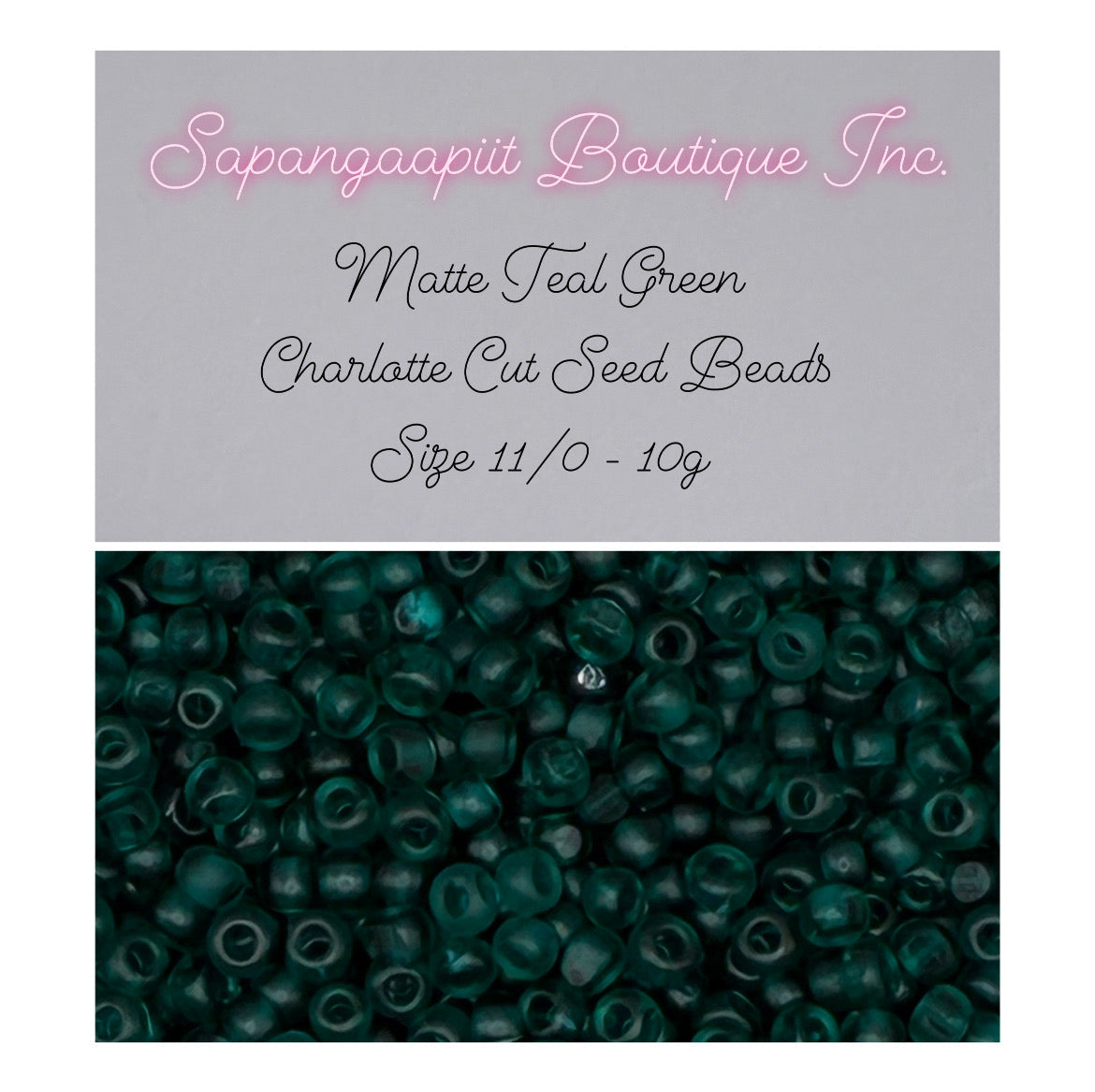 Charlotte true cut beads 11/0