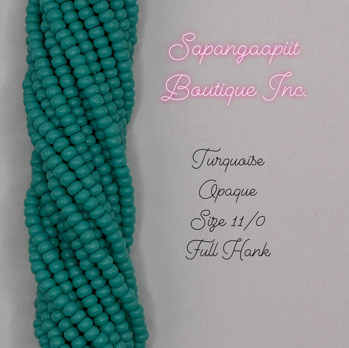 Seed bead full hanks 11/0