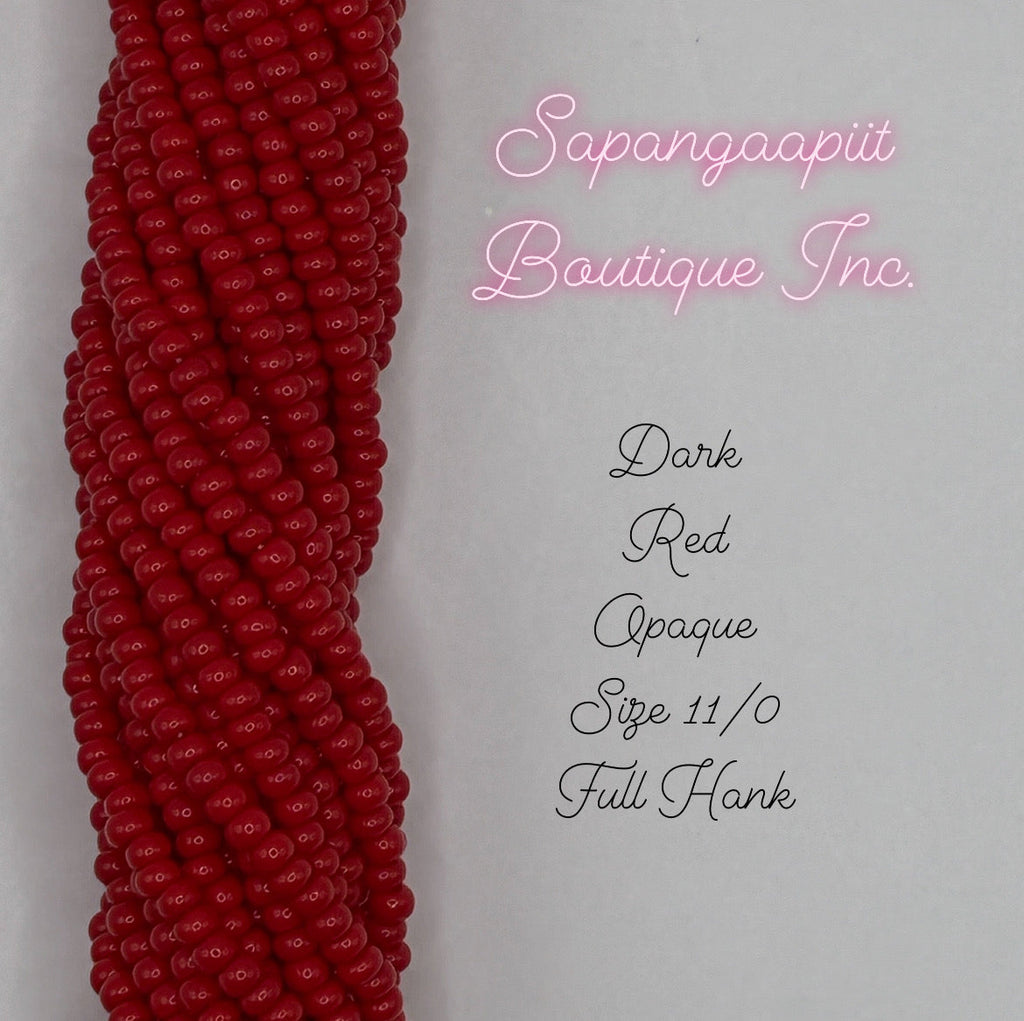 Seed bead full hanks 11/0