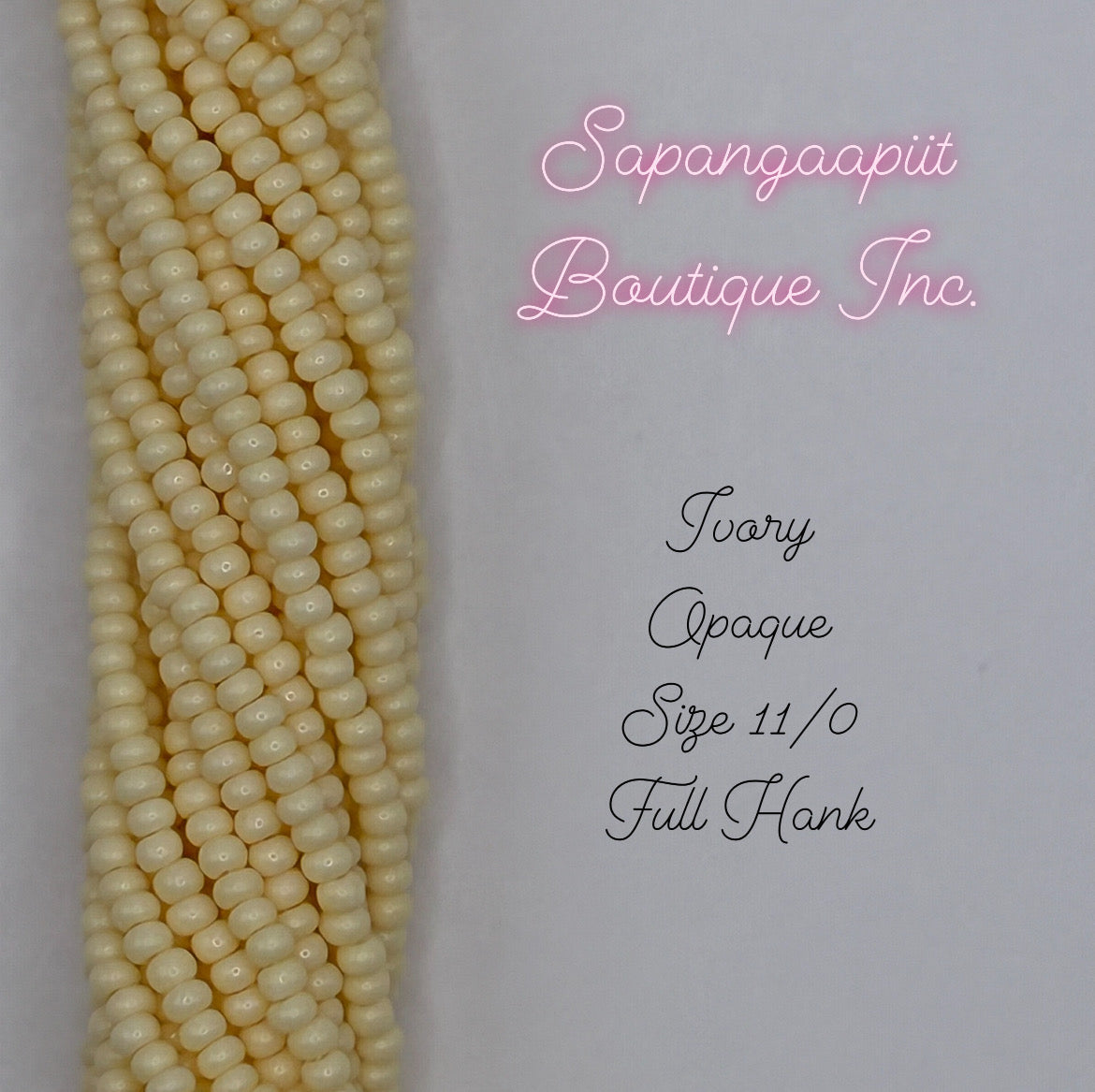 Seed bead full hanks 11/0