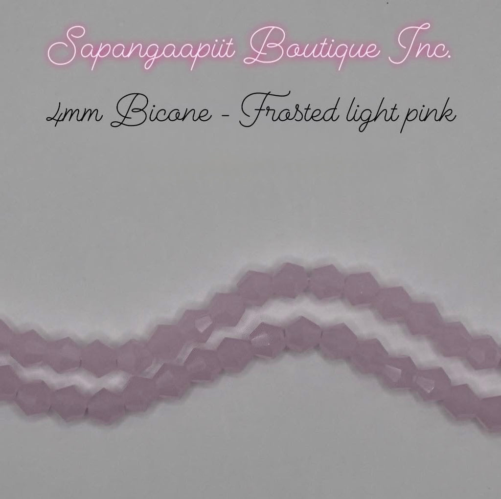 Bicone (Frosted) 4mm