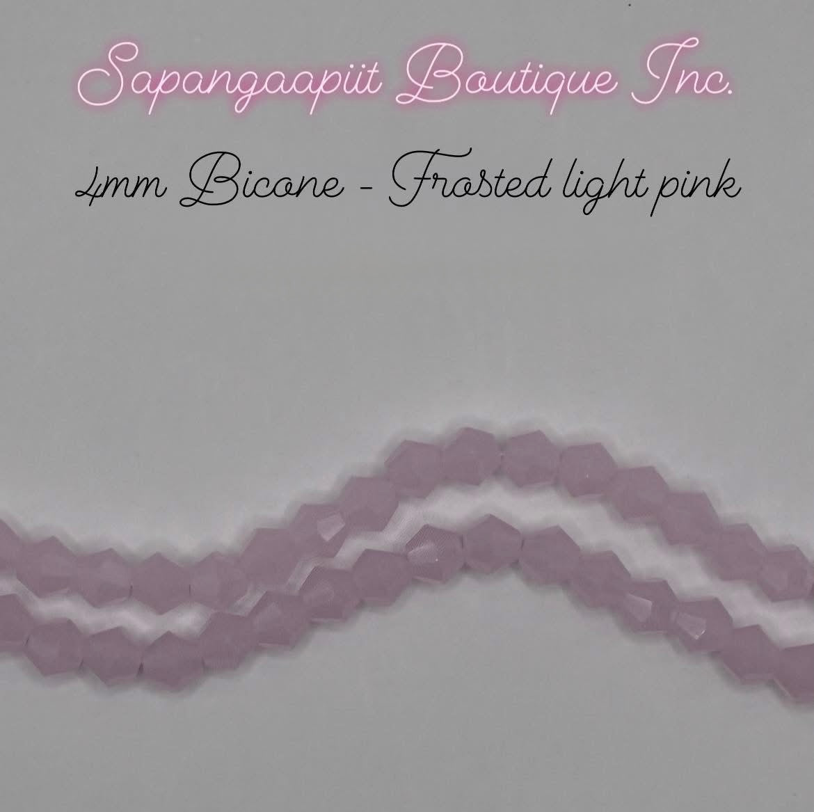 Bicone (Frosted) 4mm