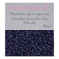 #5 - Miyuki Delica Beads - size 11/0