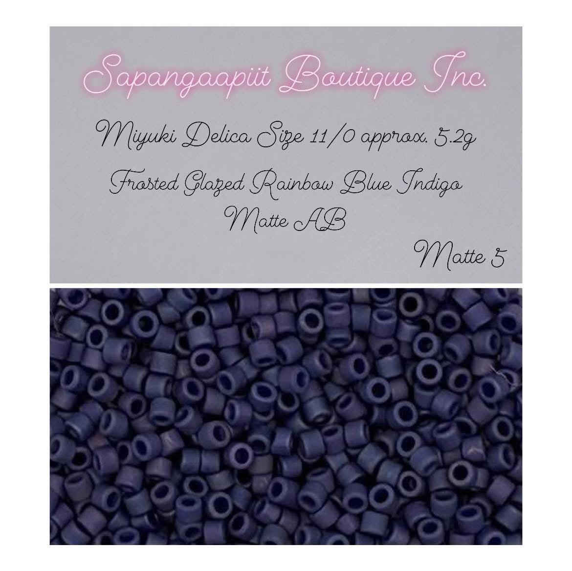 #5 - Miyuki Delica Beads - size 11/0