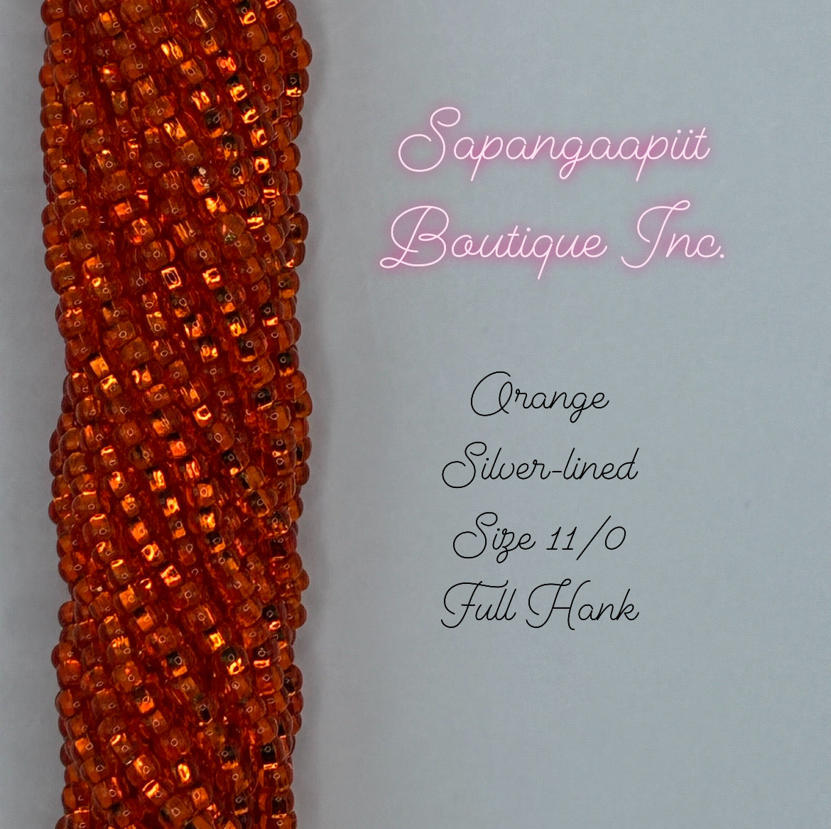 Seed bead full hanks 11/0