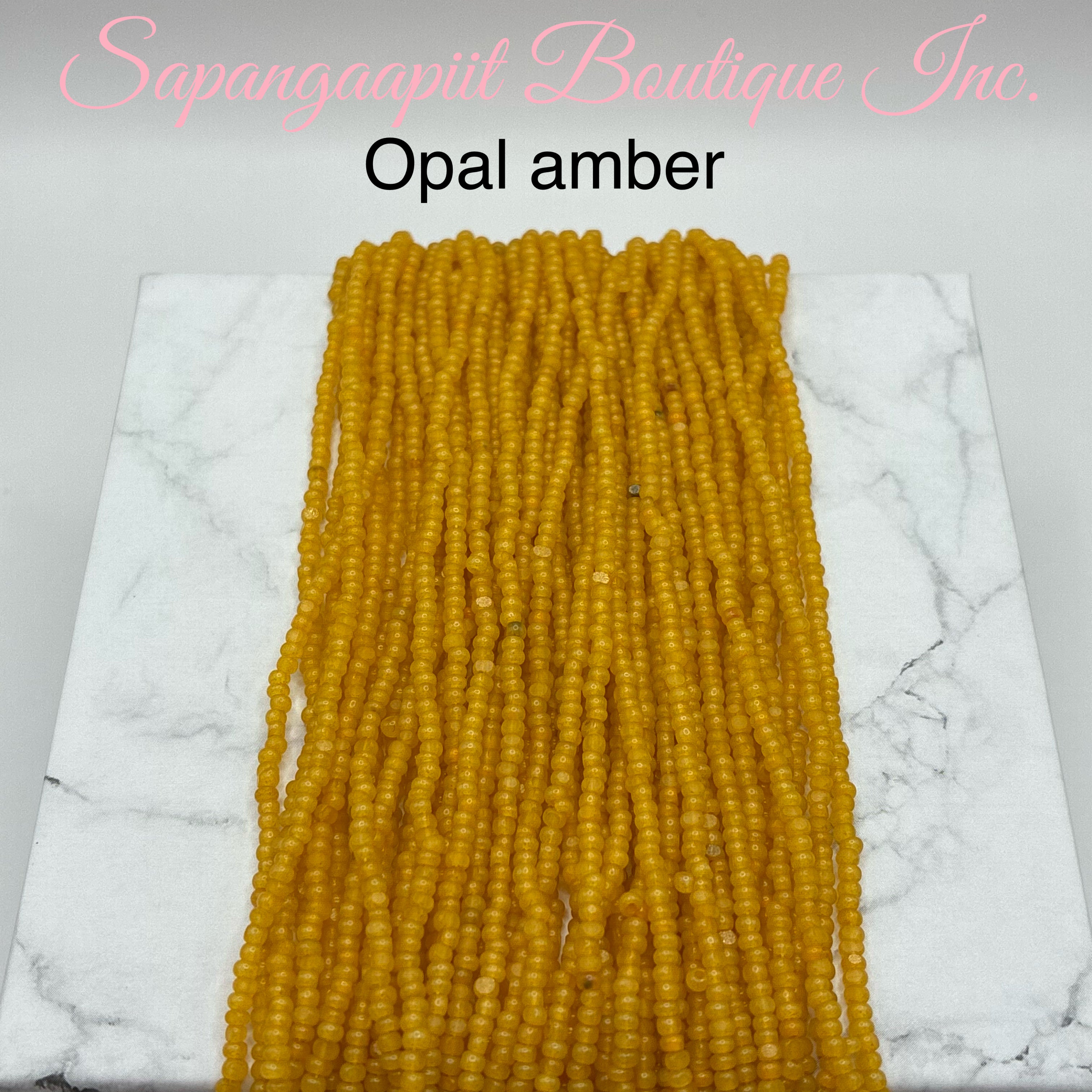 Charlotte cut hanks 11/0 Opal