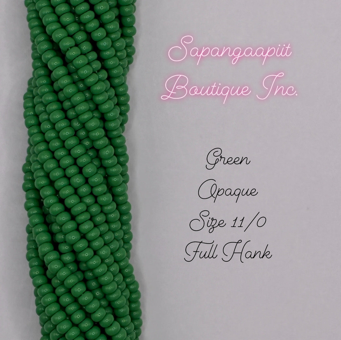 Seed bead full hanks 11/0