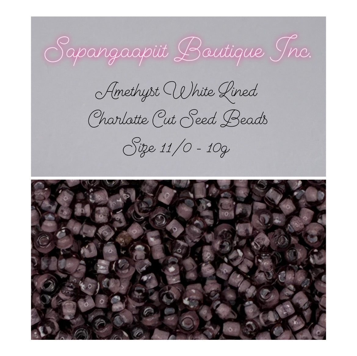 Charlotte true cut beads 11/0