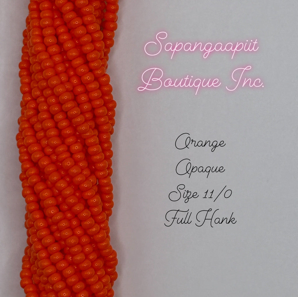 Seed bead full hanks 11/0