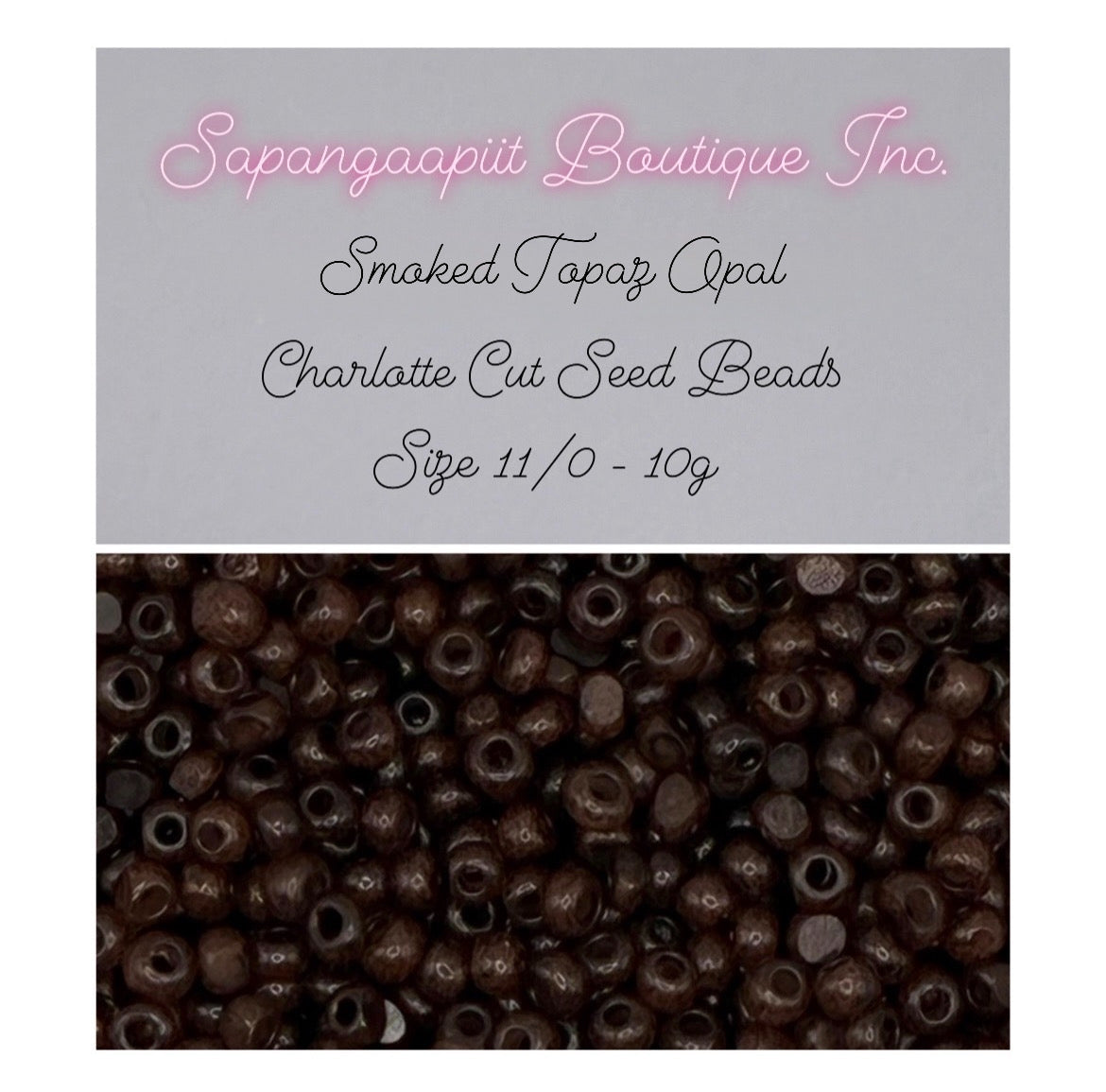 Charlotte true cut beads 11/0