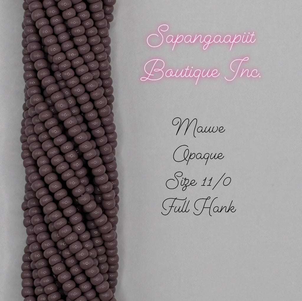 Seed bead full hanks 11/0