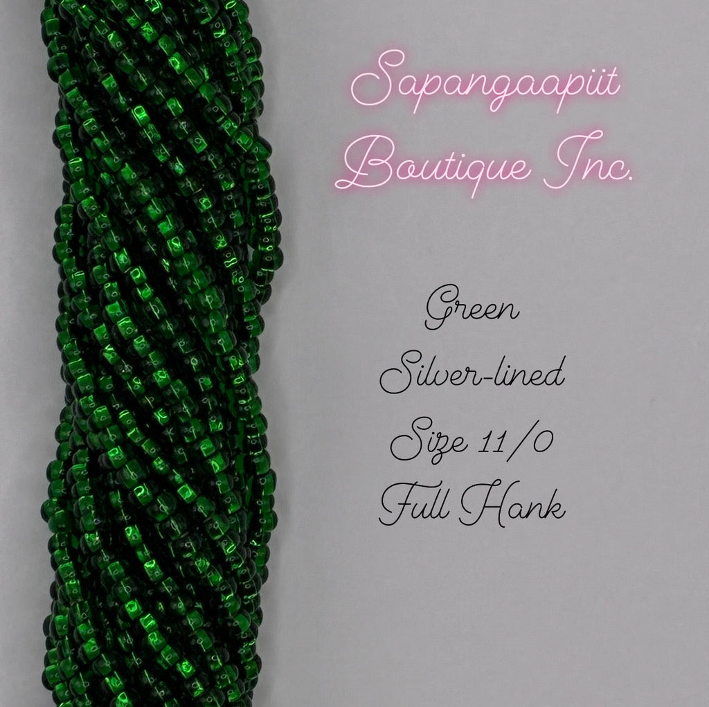 Seed bead full hanks 11/0