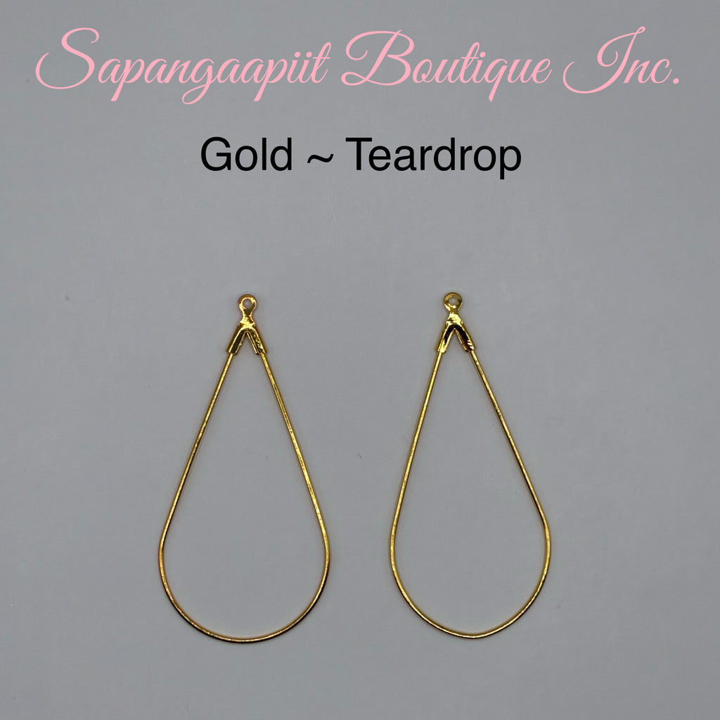 Geometric earring wires