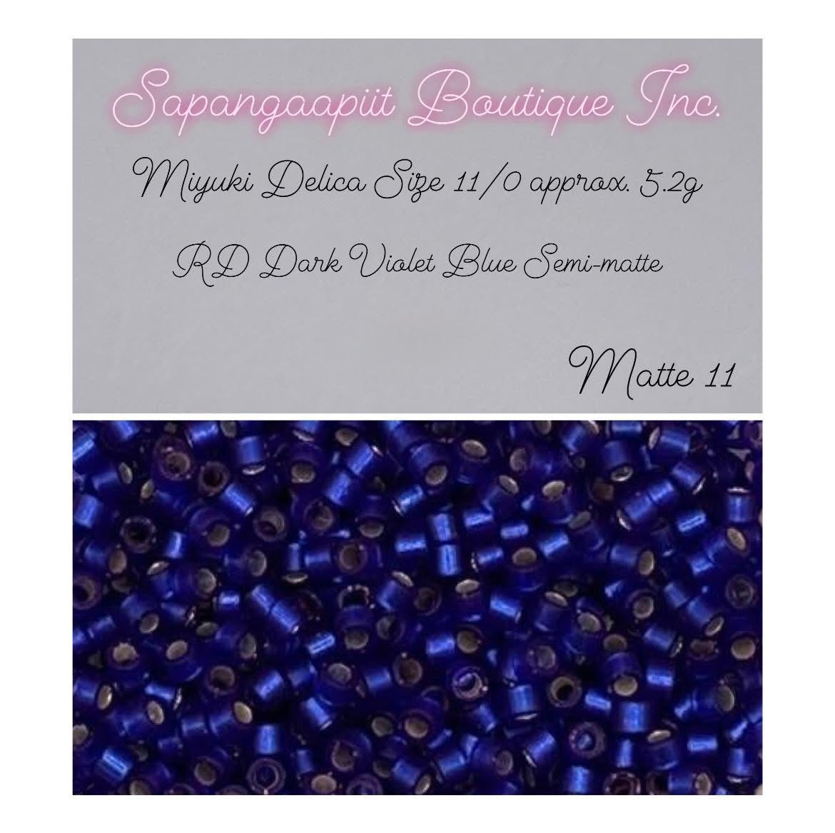 Miyuki Delica Beads - size 11/0