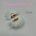 Mink Fur - Gold Tassel