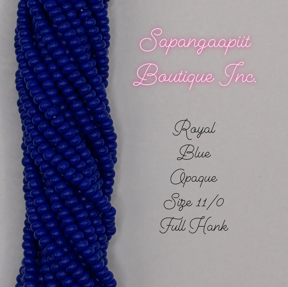 Seed bead full hanks 11/0