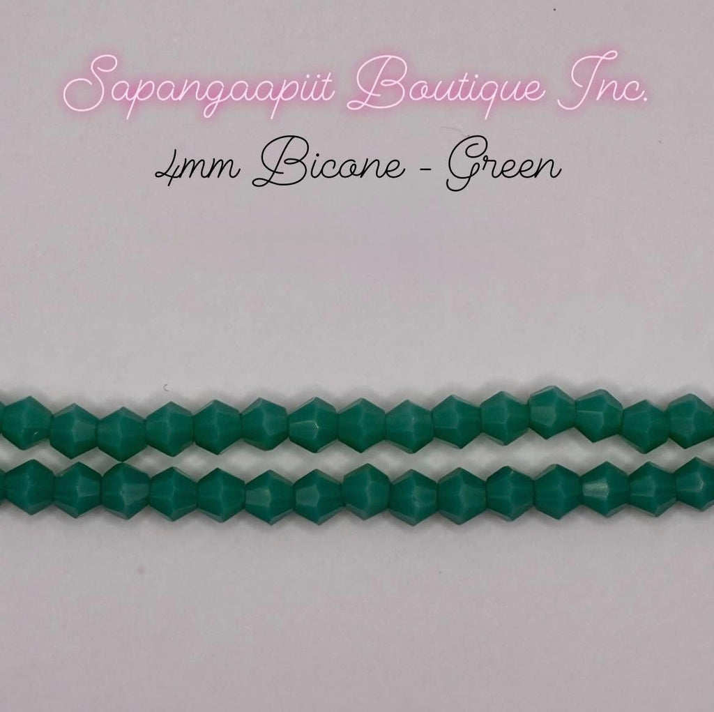 Bicone (Opaque) 4mm
