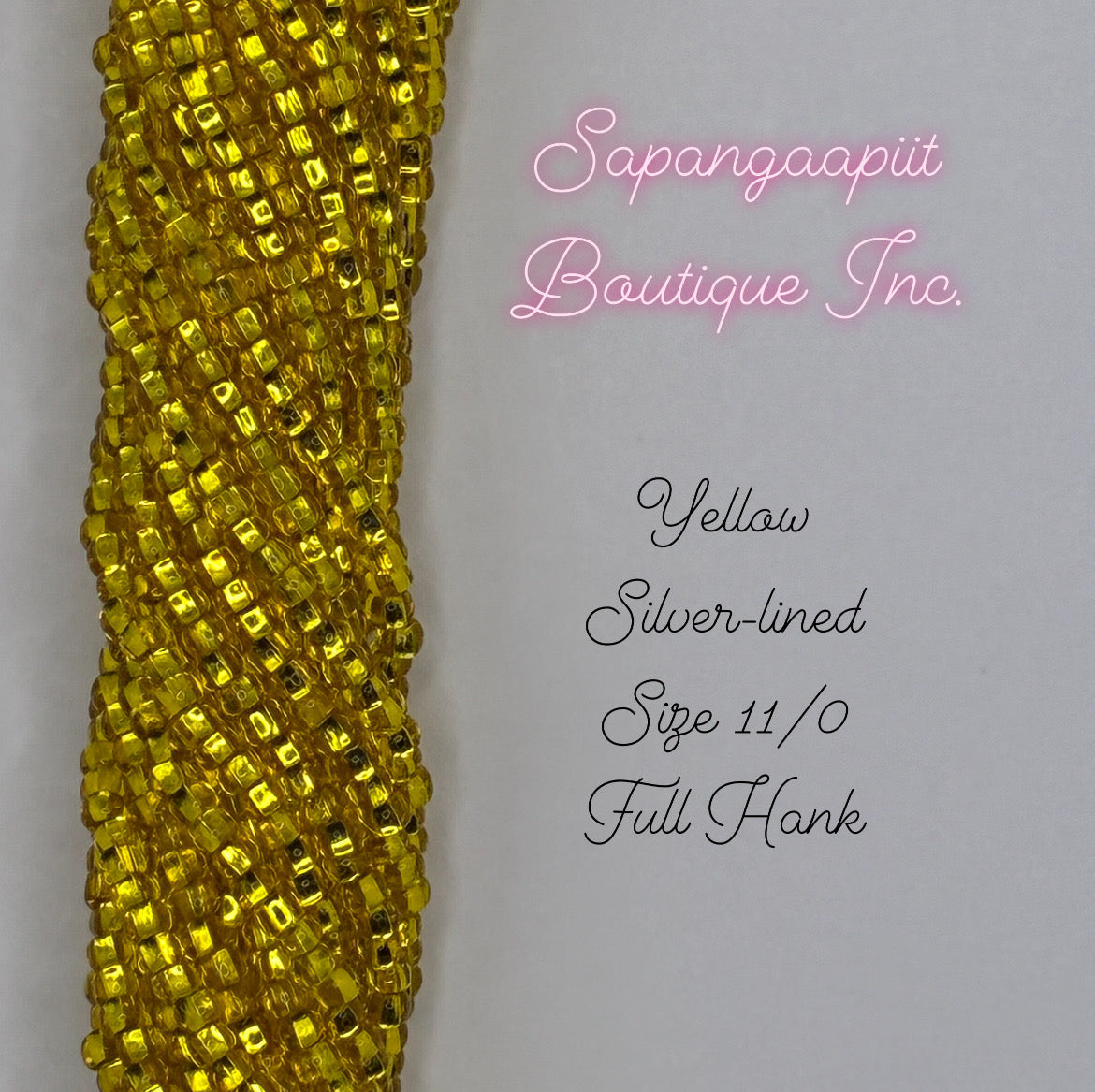 Seed bead full hanks 11/0