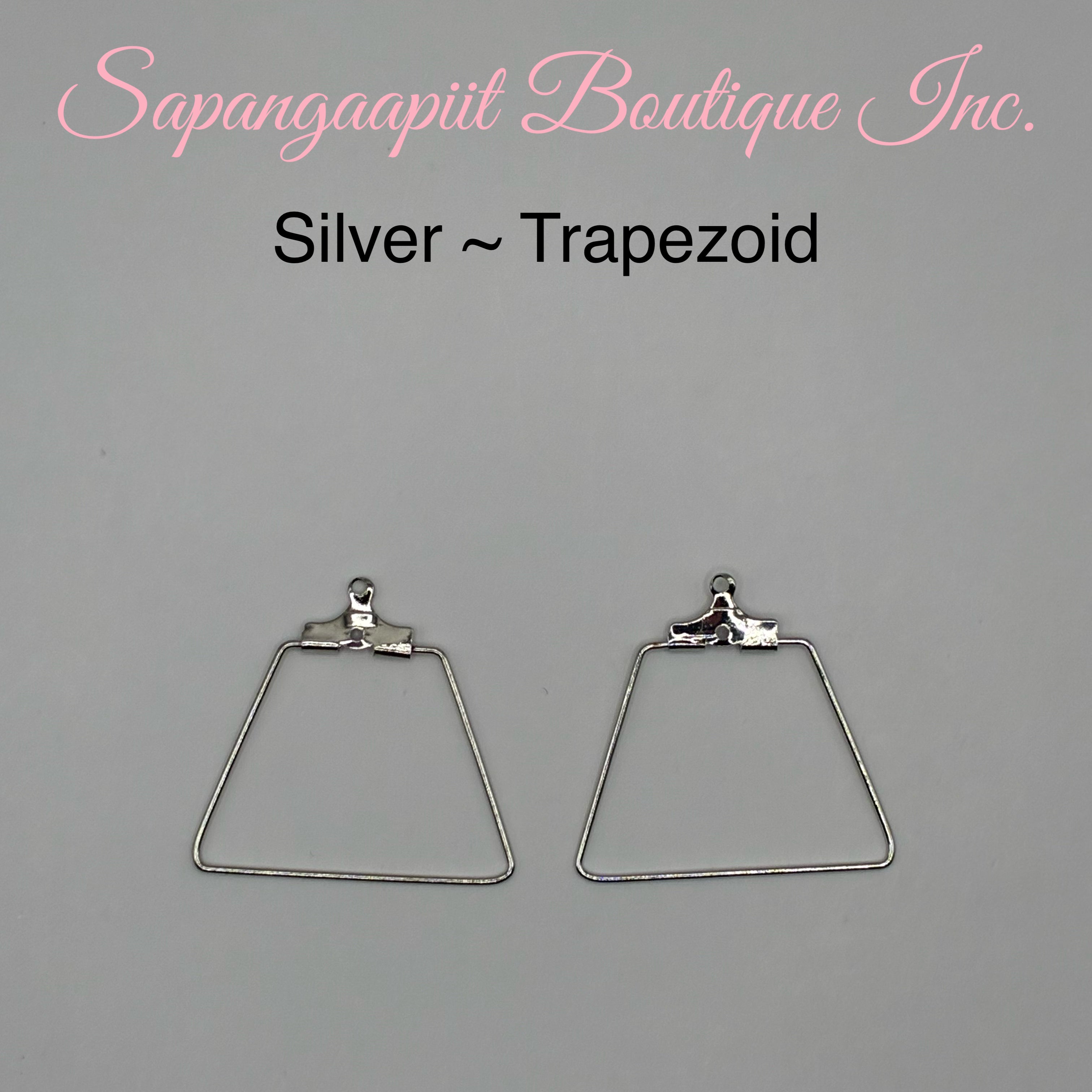 Geometric earring wires