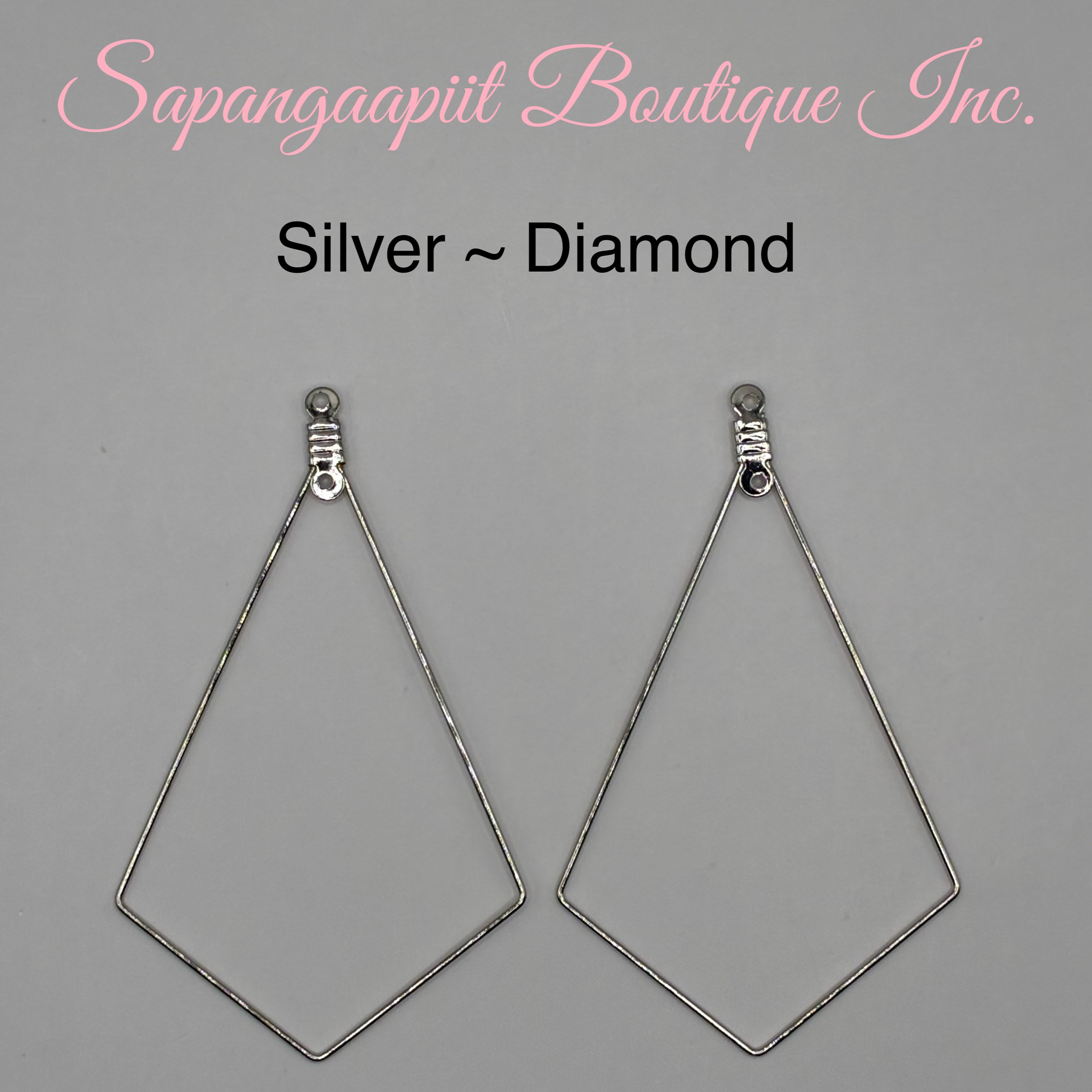 Geometric earring wires
