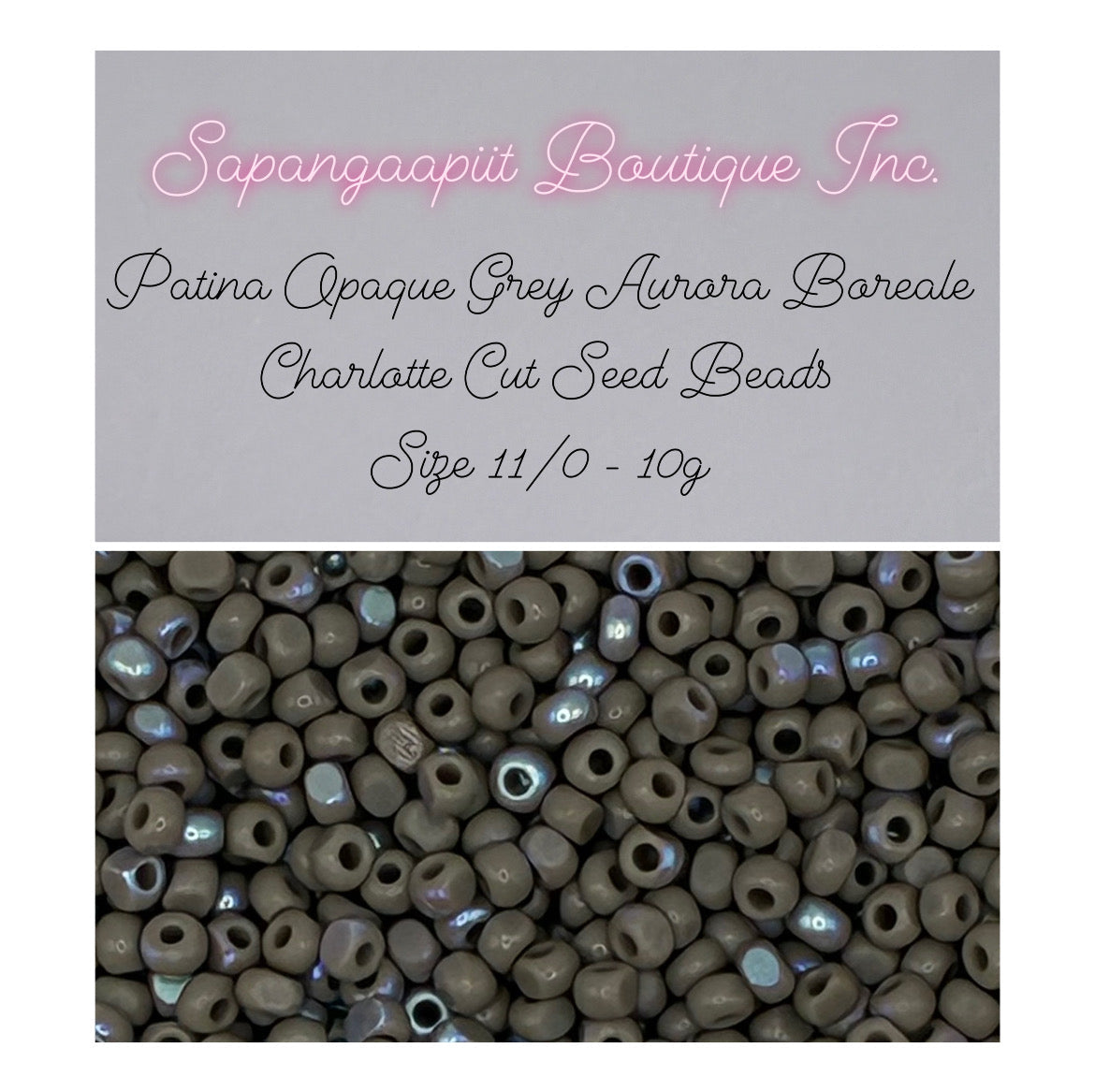 Charlotte true cut beads 11/0