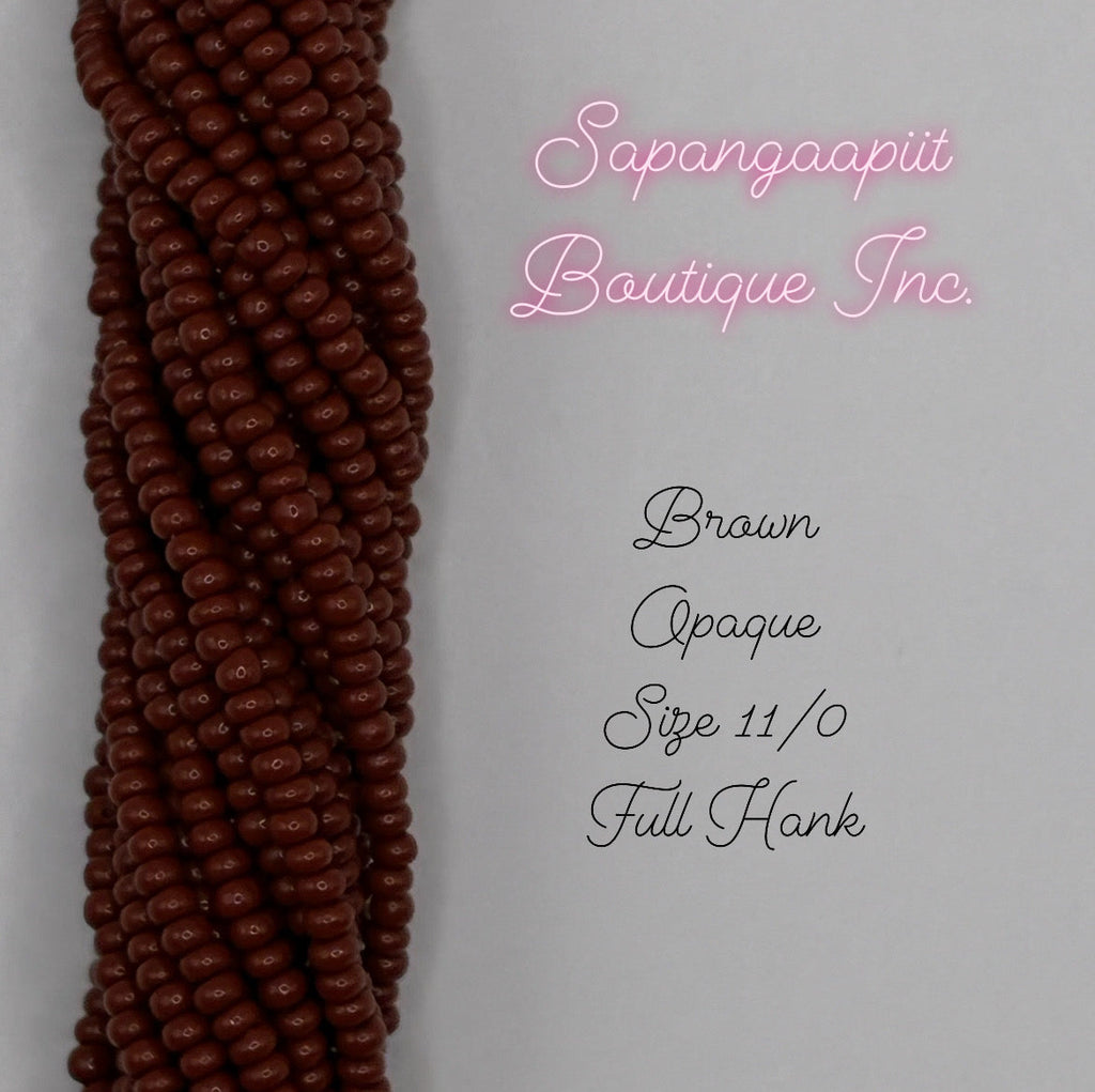 Seed bead full hanks 11/0