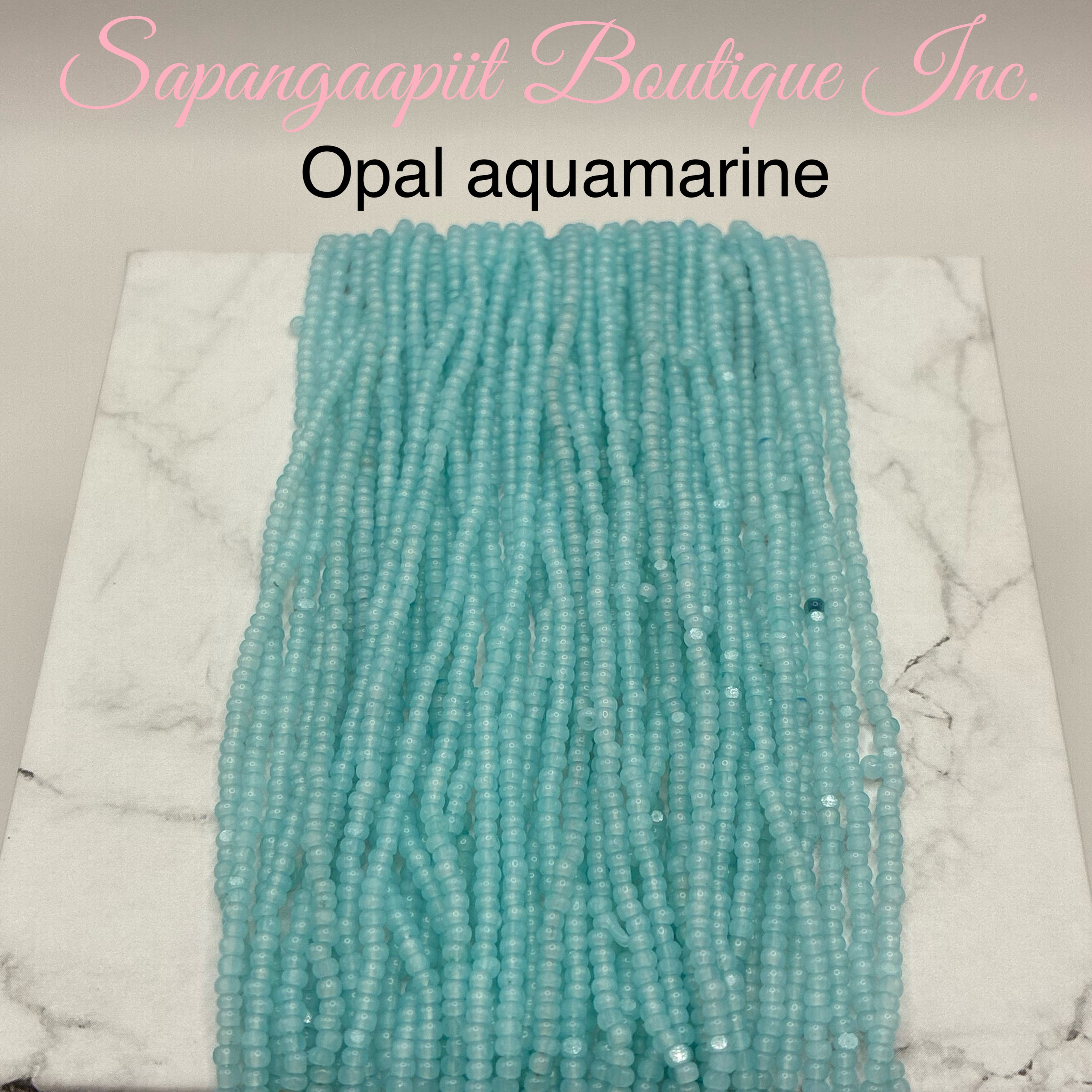 Charlotte cut hanks 11/0 Opal