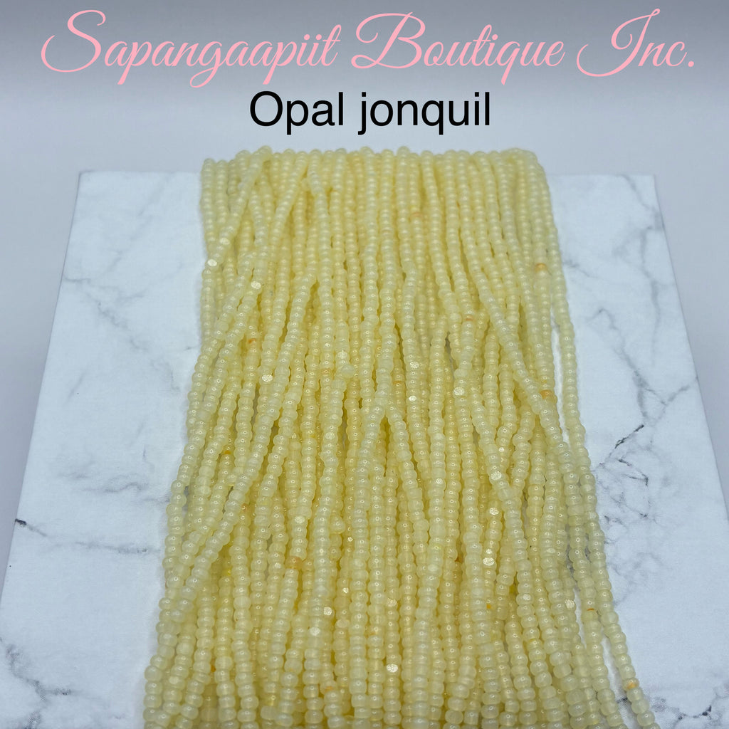 Charlotte cut hanks 11/0 Opal