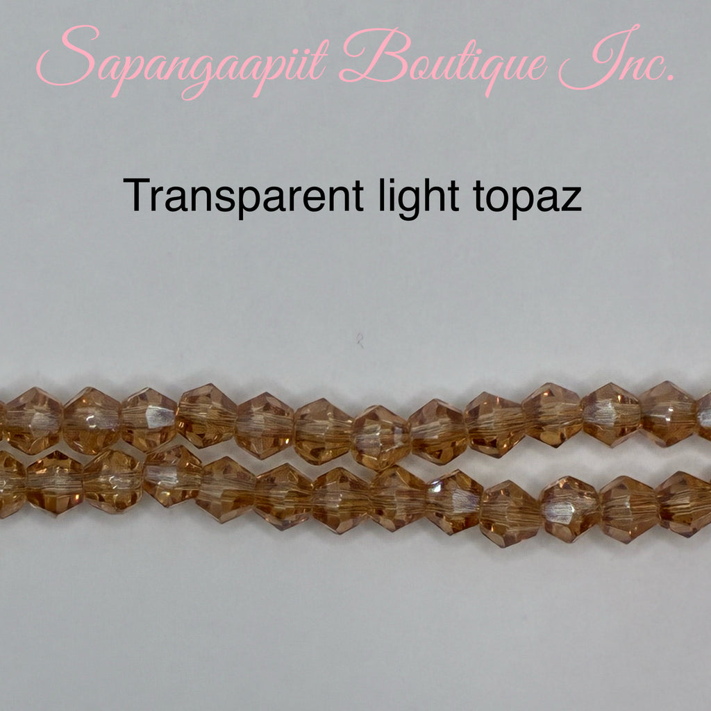 Bicone (Metallic) 4mm