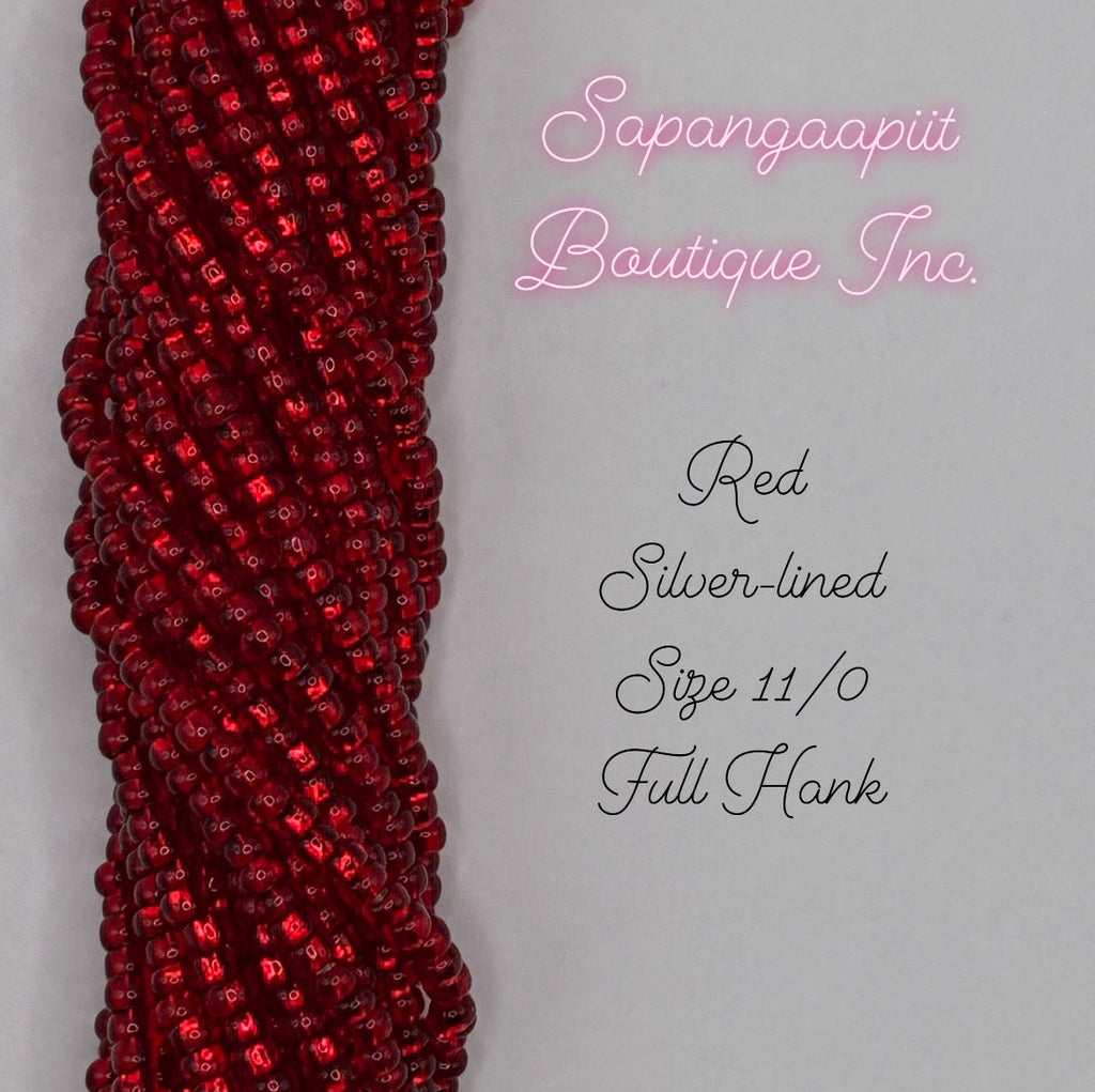 Seed bead full hanks 11/0