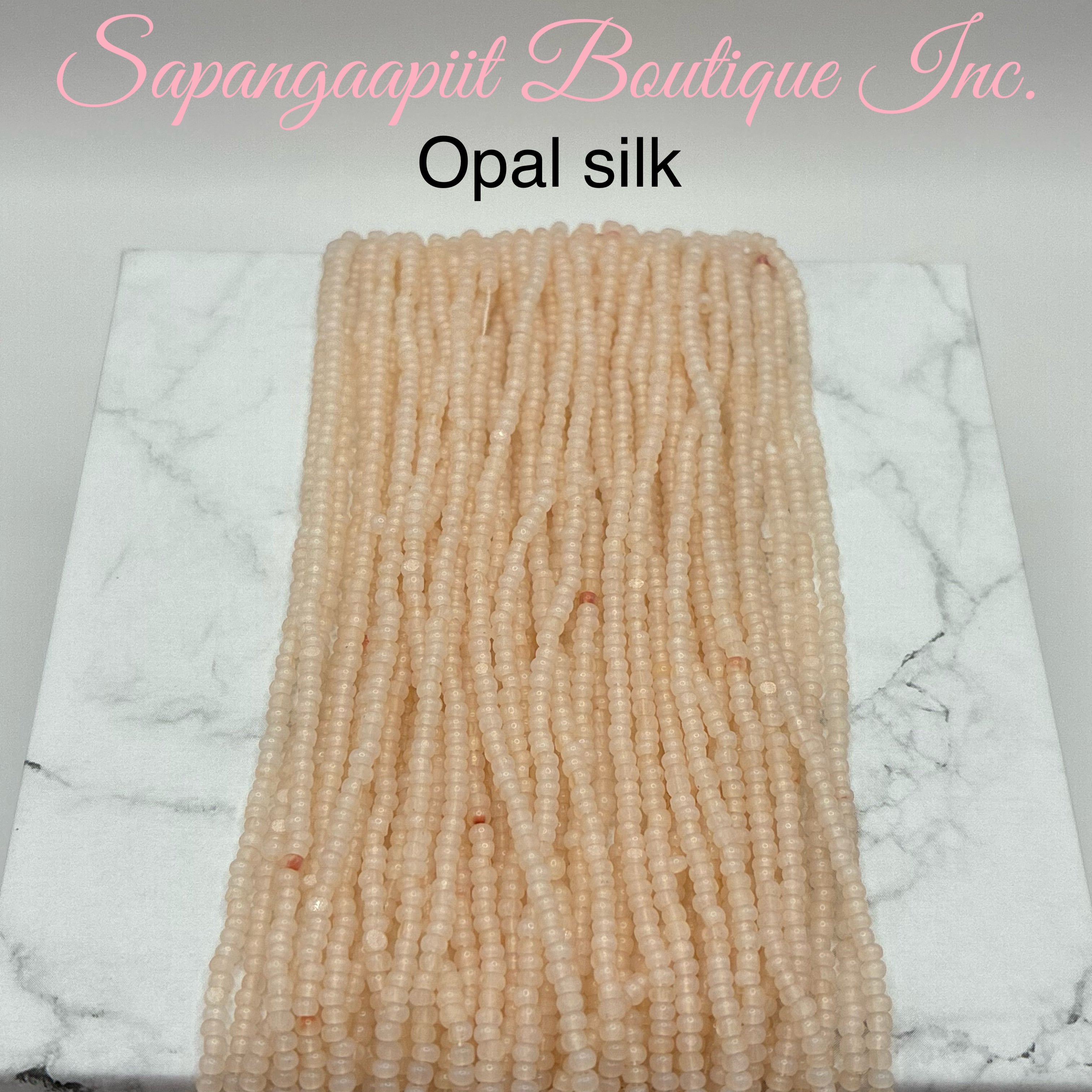 Charlotte cut hanks 11/0 Opal