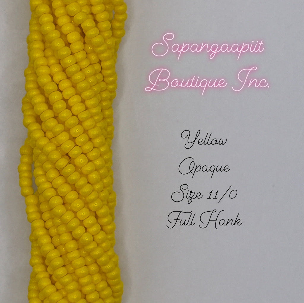 Seed bead full hanks 11/0