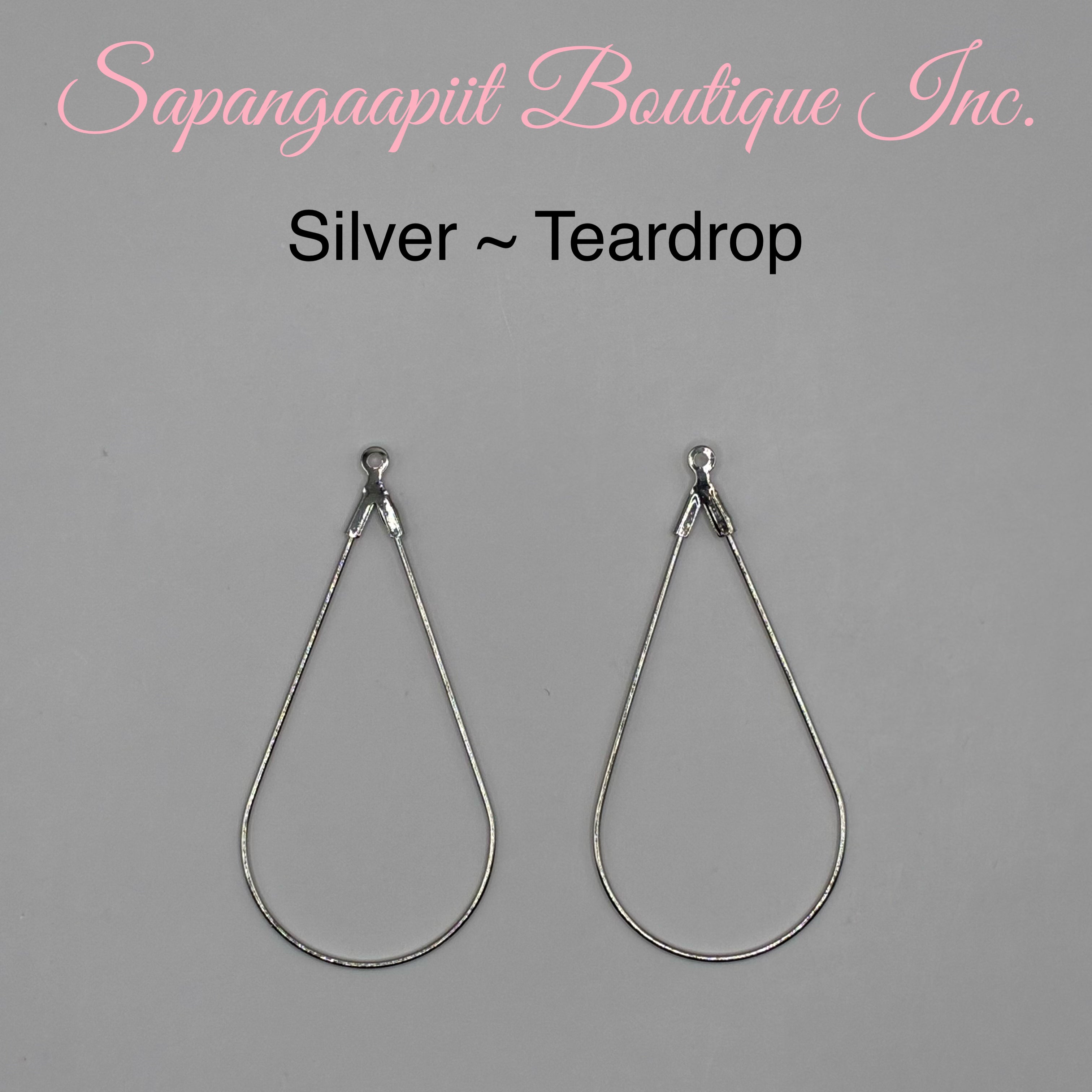 Geometric earring wires