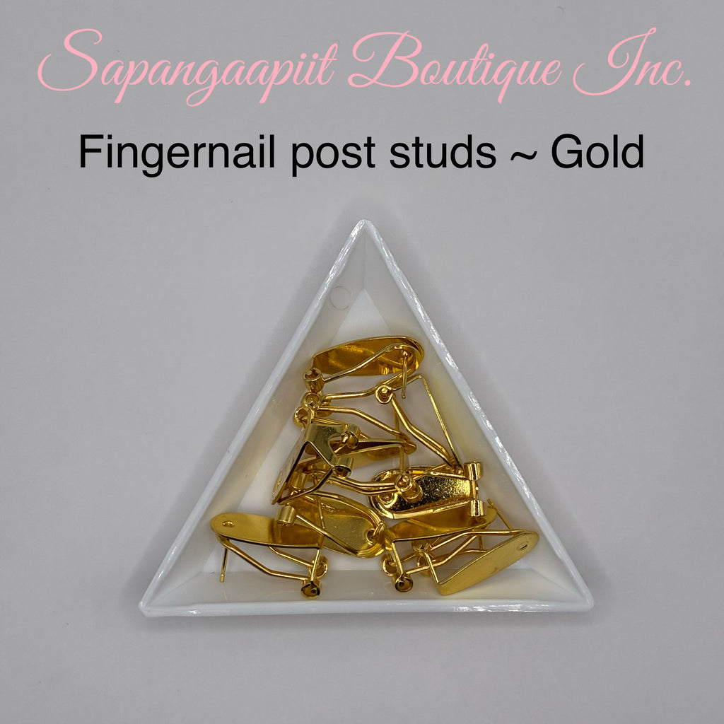 Fingernail post studs