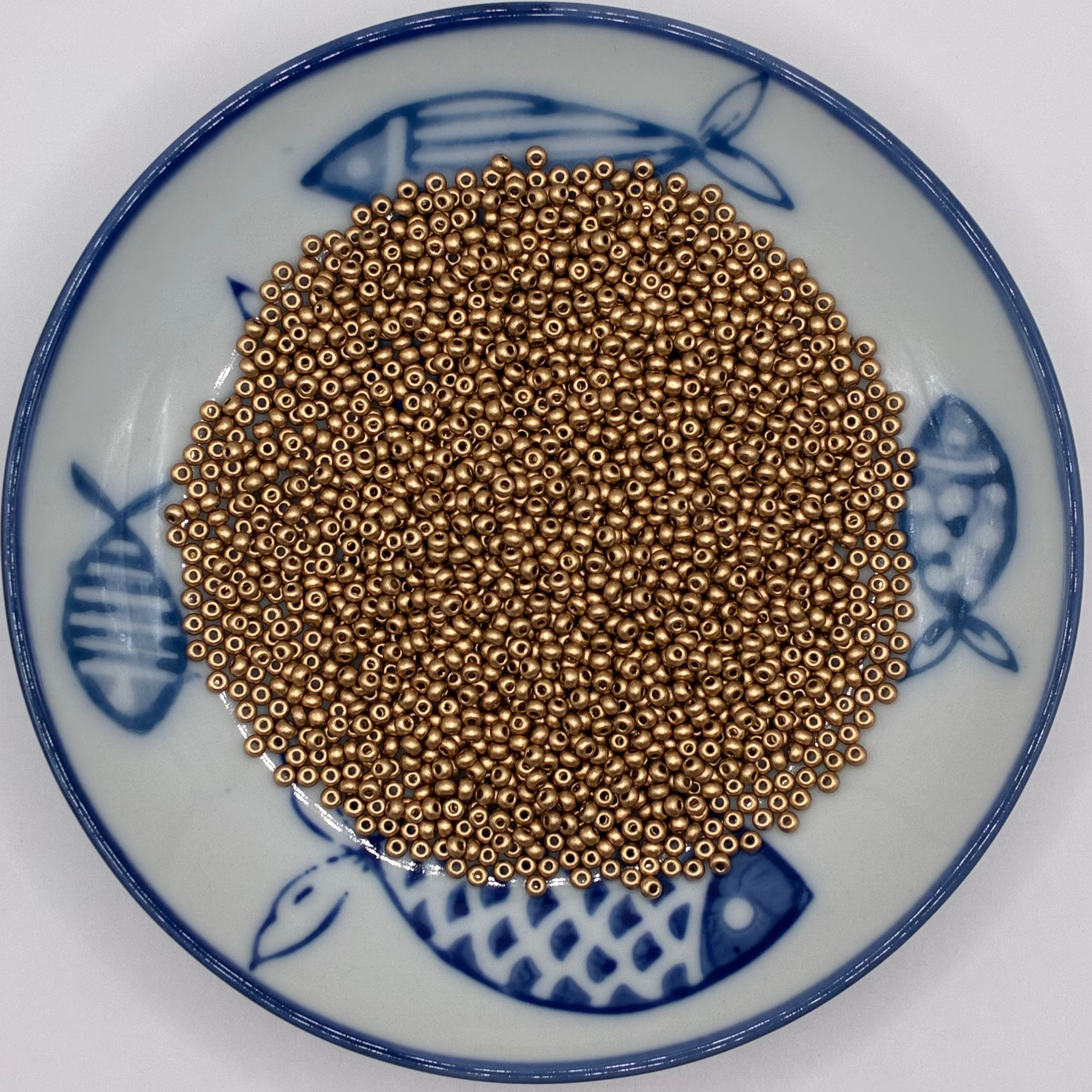 Czech 10/0 seed bead tubes