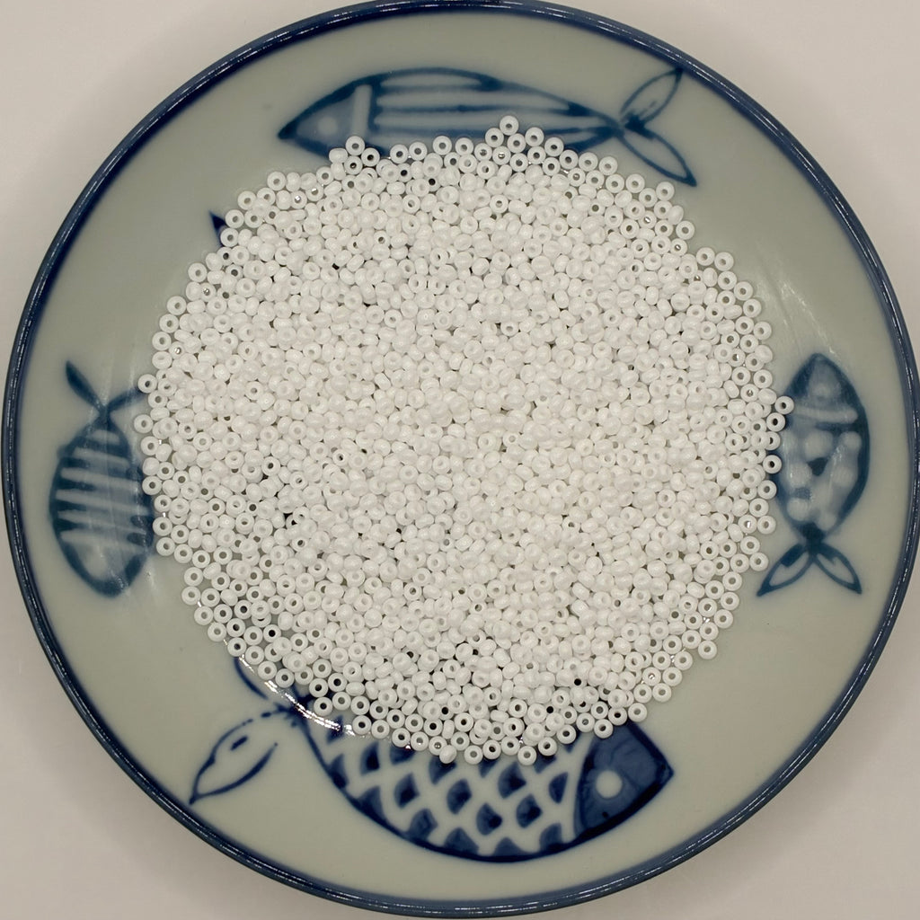 Czech 10/0 seed bead tubes