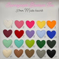 Matte Hearts 37mm