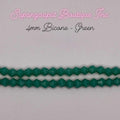 4mm Bicone - Green