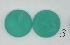 18mm Matte Marble Circle