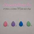 Matte Teardrop