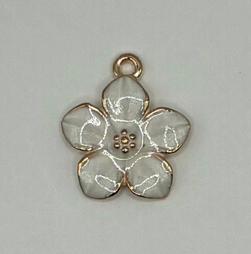 Flower charms 12mm