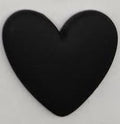 Black Matte hearts 37mm (scratches on top)
