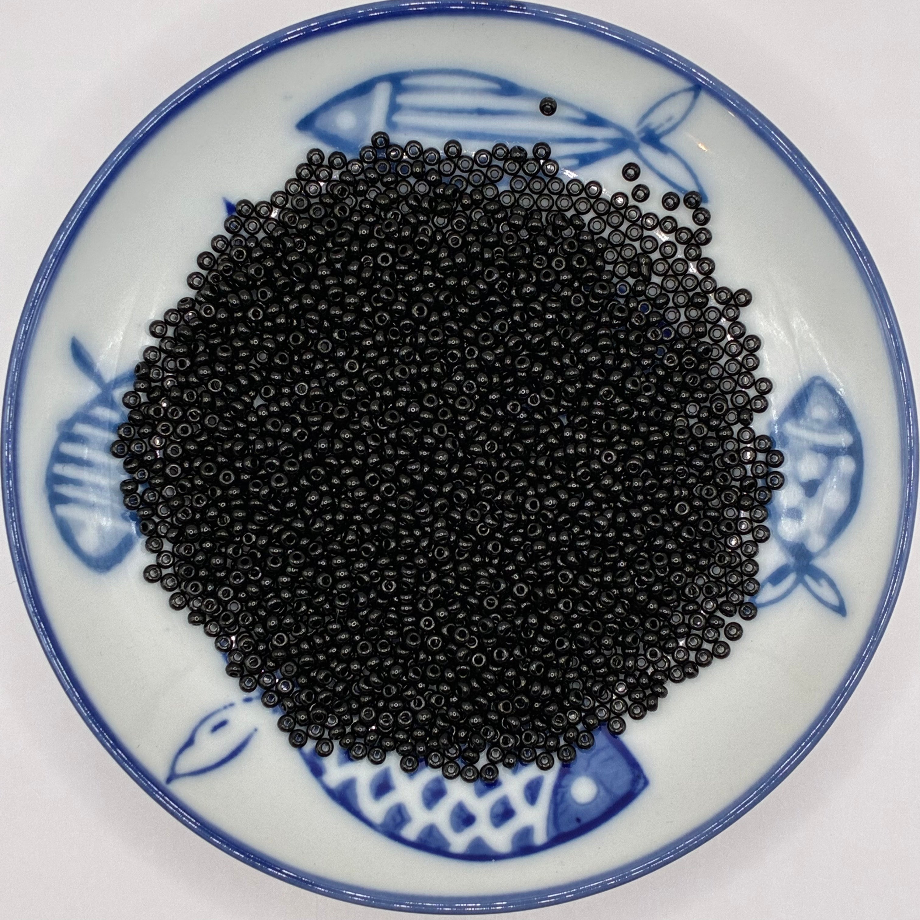Czech 10/0 seed bead tubes