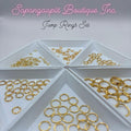 Jump Rings Set - Gold