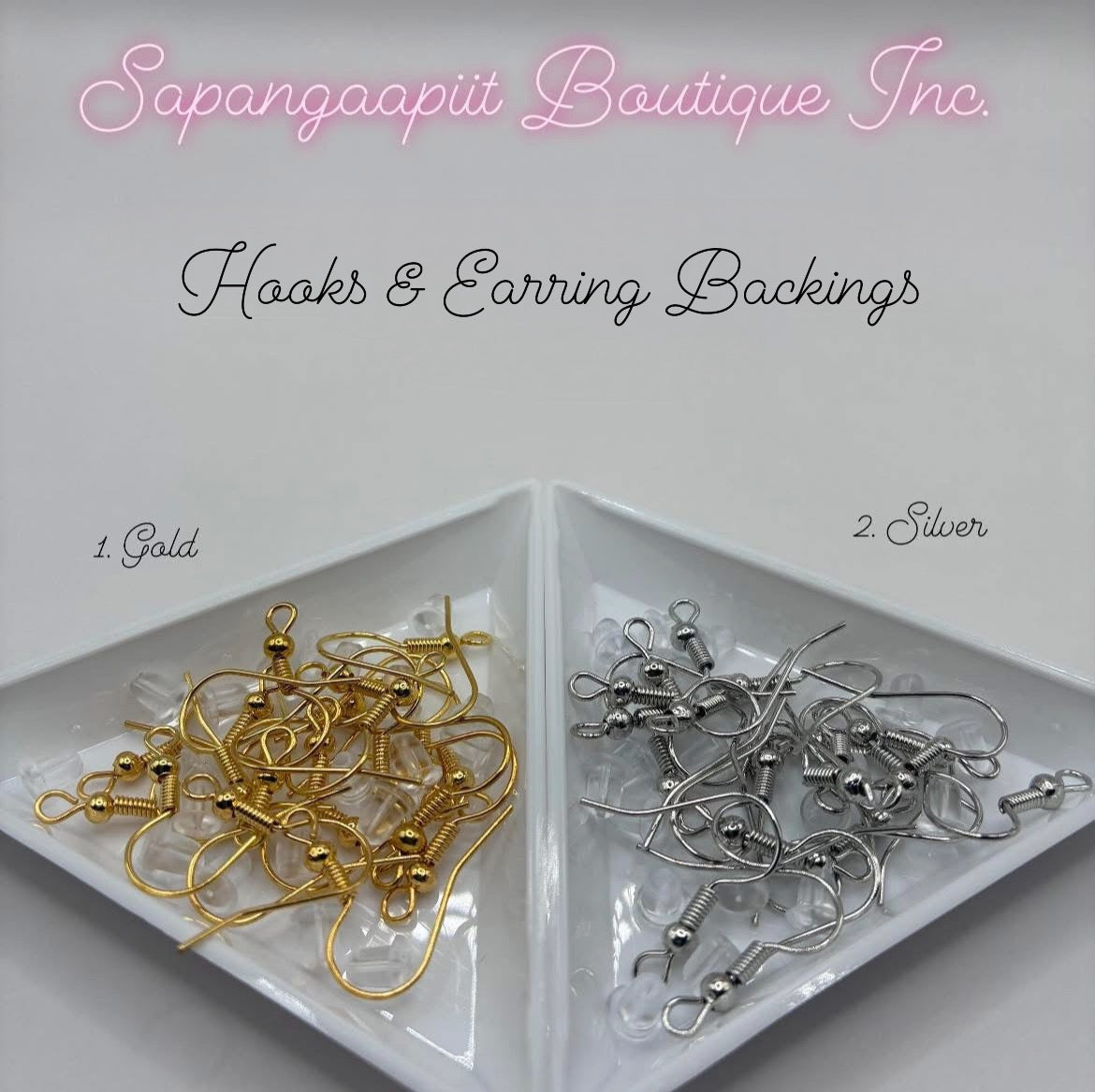 Hooks & Earring Backings