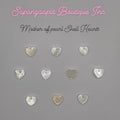 Mother of Pearl - Shell Hearts